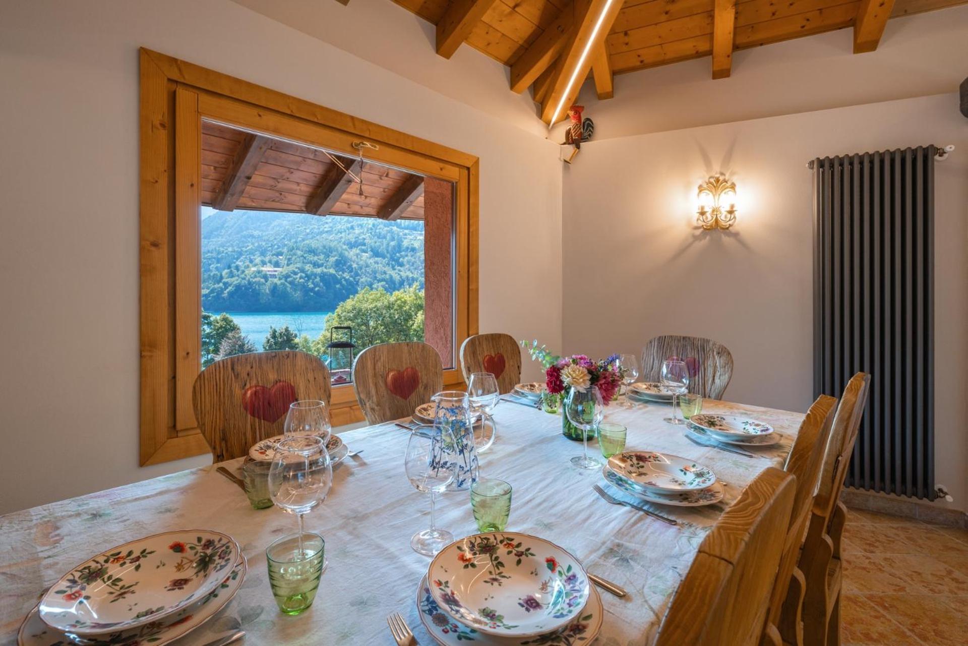 Casa Monica Ledro Attico Apartman Mezzolago Kültér fotó