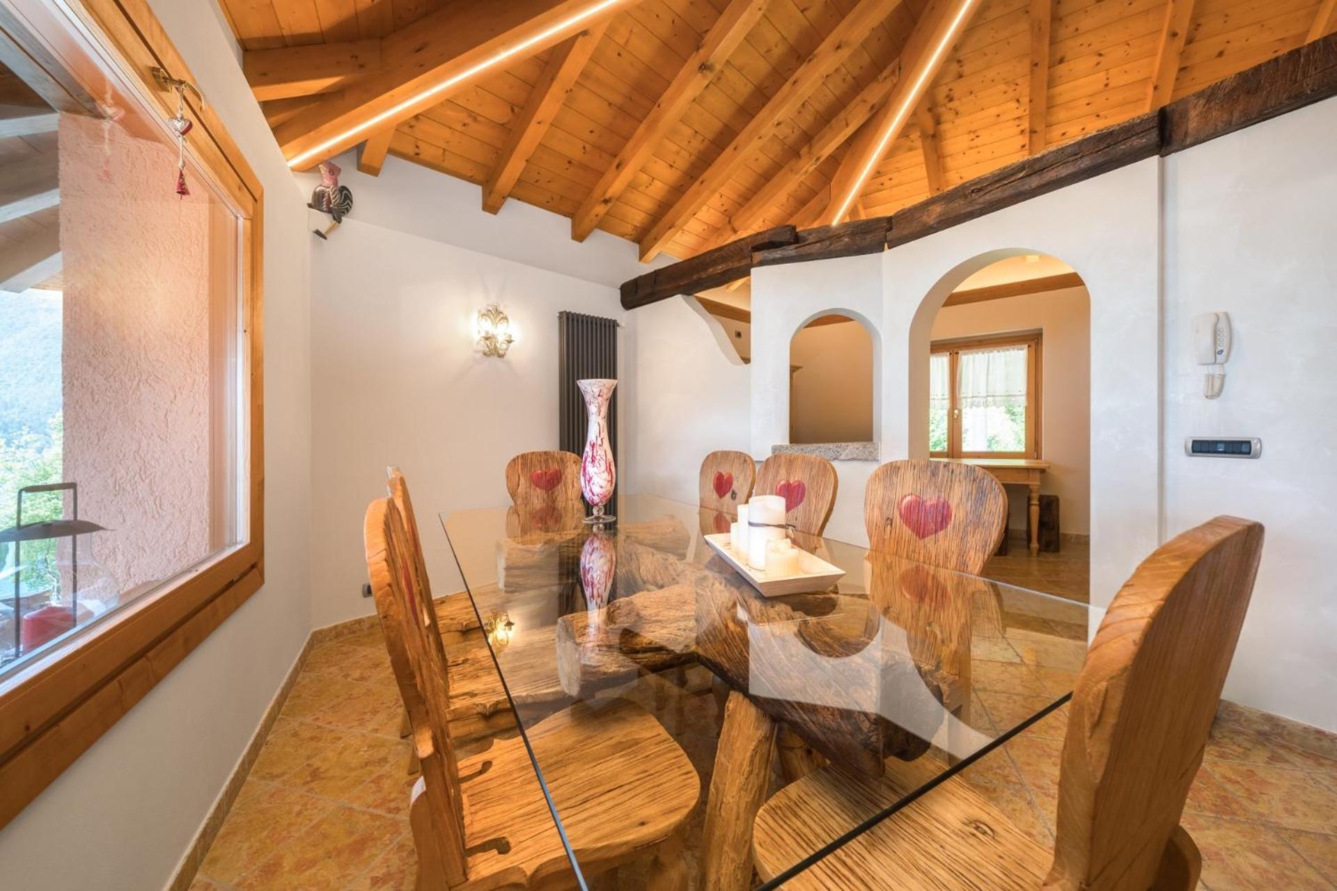 Casa Monica Ledro Attico Apartman Mezzolago Kültér fotó
